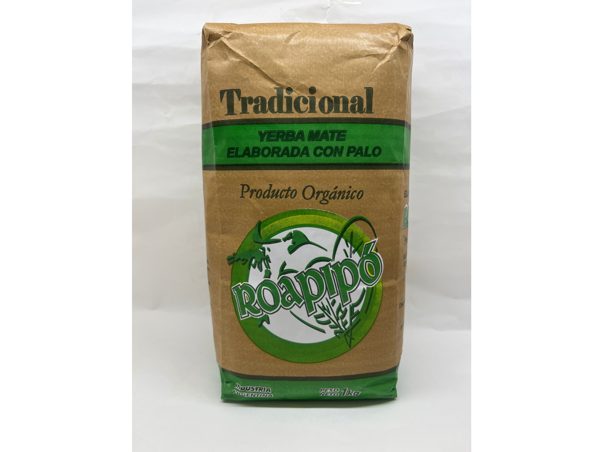 Roapipó Yerba Mate Orgánica Tradicional 1 Kg