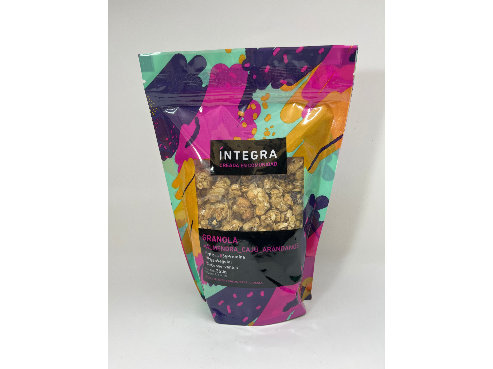 Íntegra Granola Mezcla de Avena y Frutas Secas