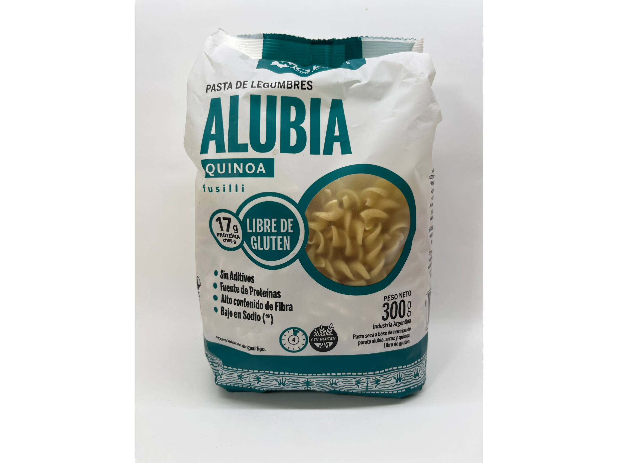 Wakas Fusilli Pasta de Legumbres de Alubia