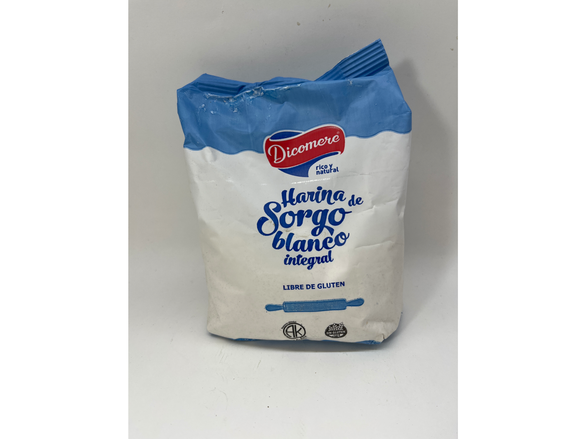 Dicomere Harina de Sorgo Blanco Integral 450 g