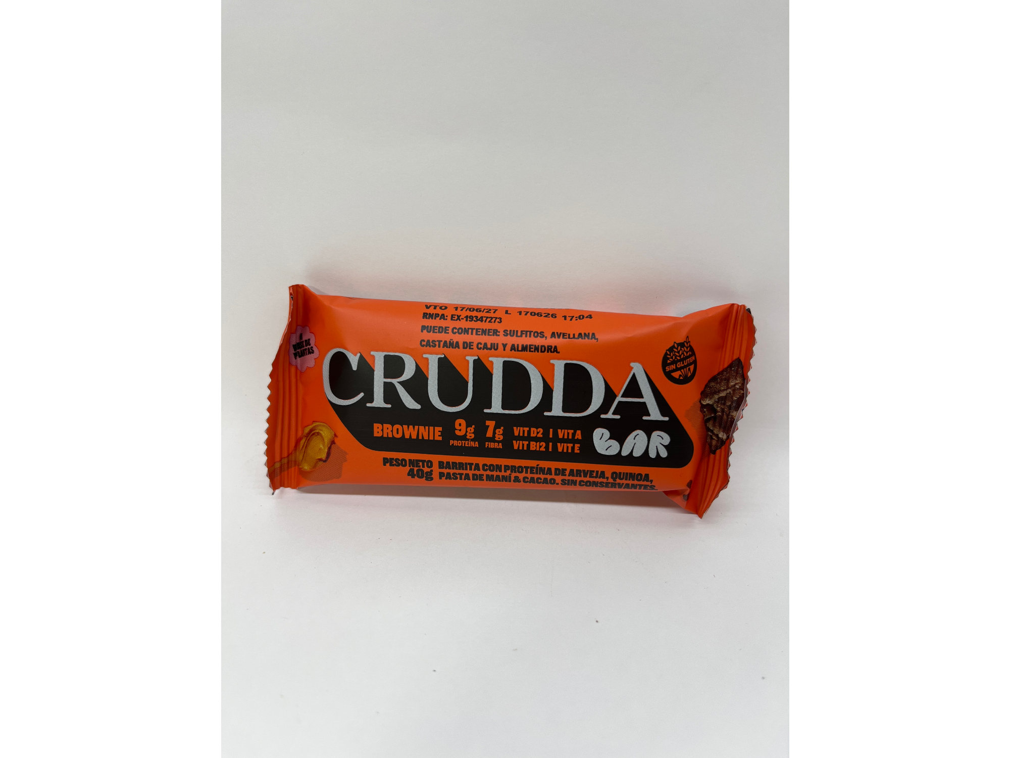 Crudda Sabor Brownie