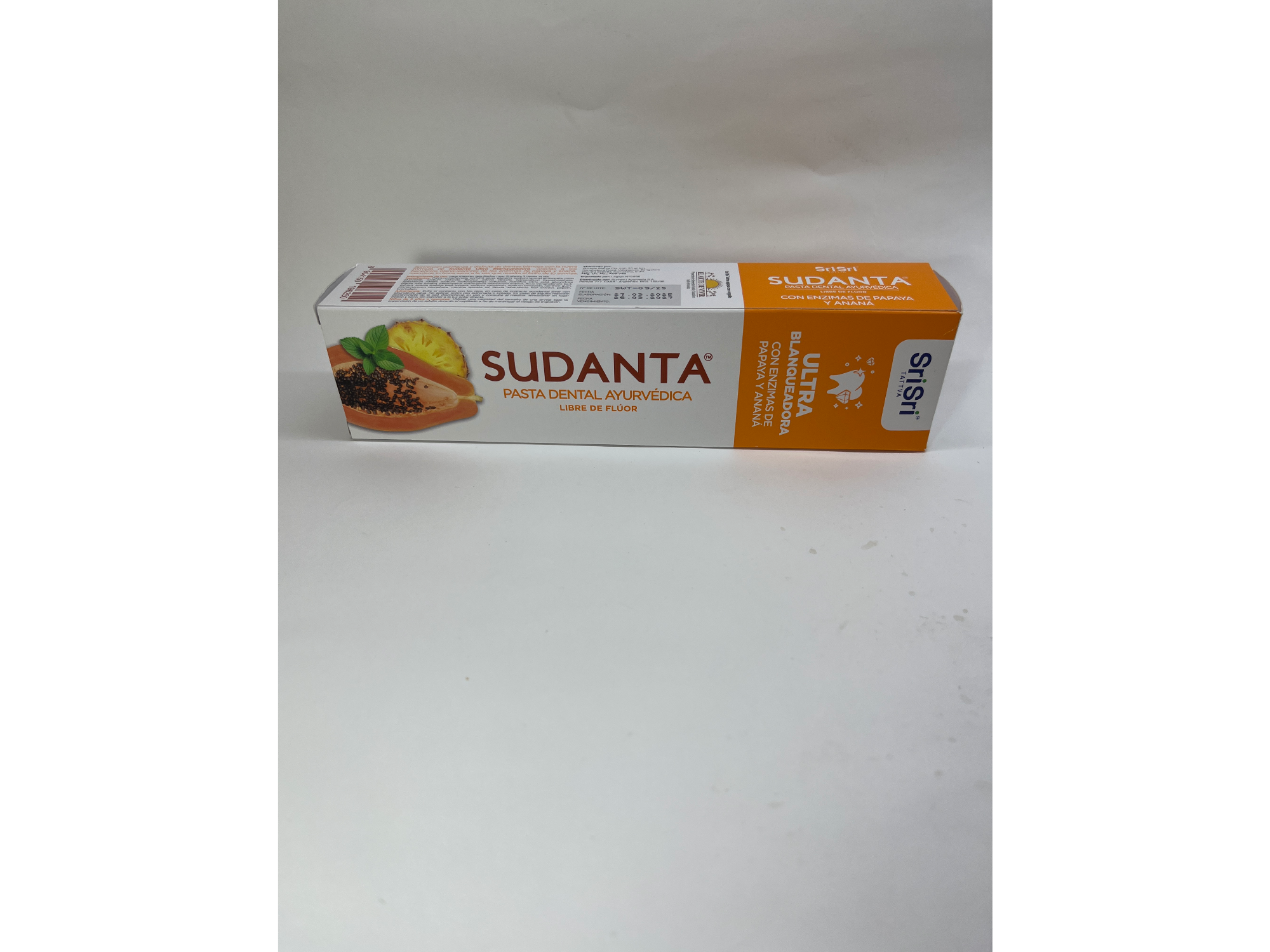 Sudanta Pasta Ayurvédica Ultra Blanqueadora 50 g