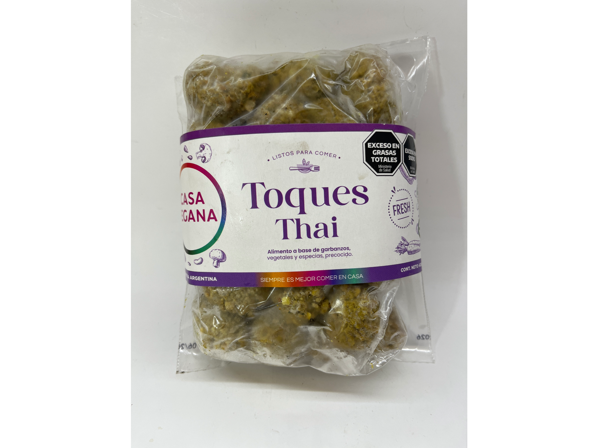 Toques de Thai Garbanzo y Especias Casa Vegana