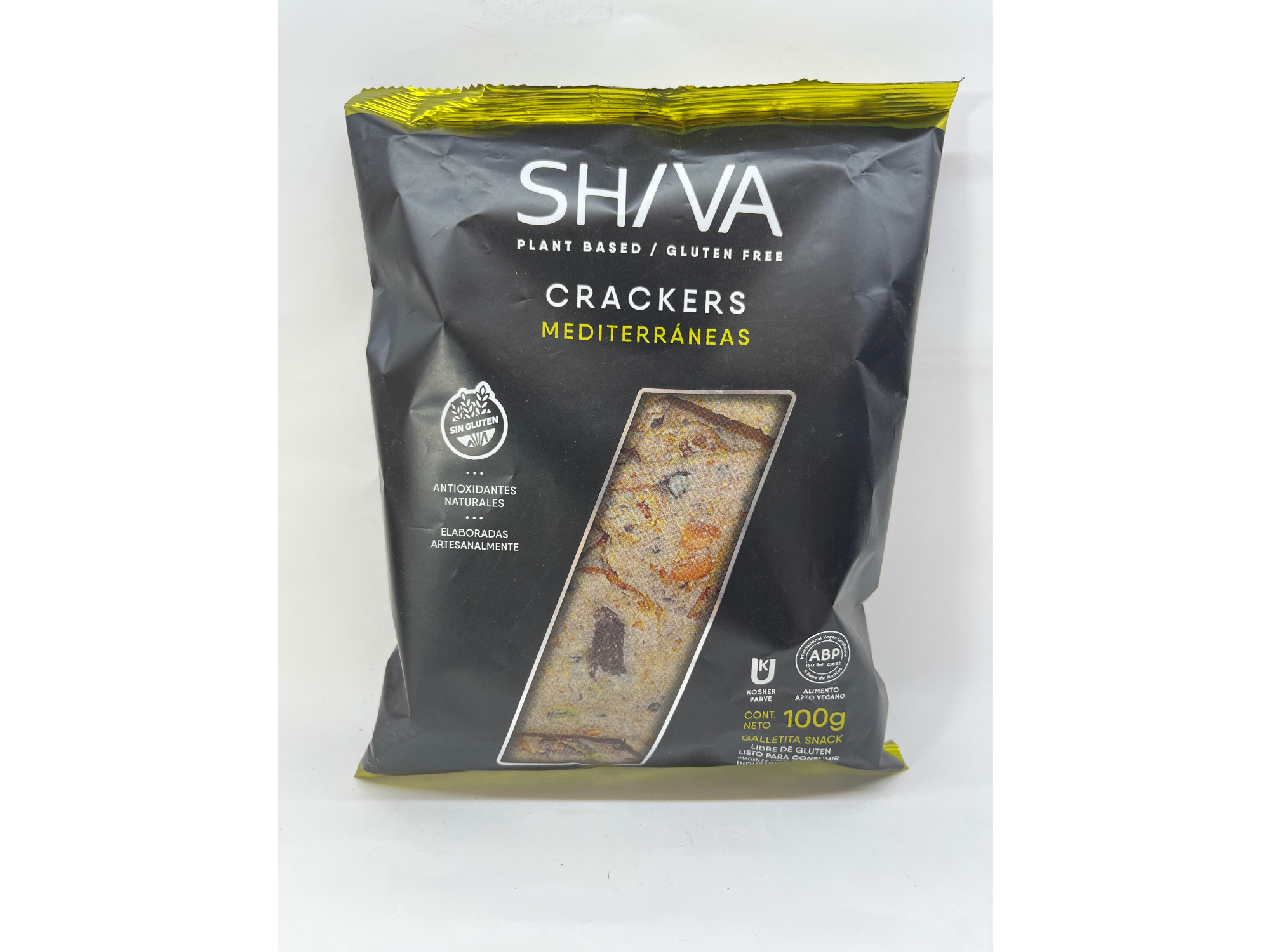 Shiva Crackers Vegano Mediterráneas