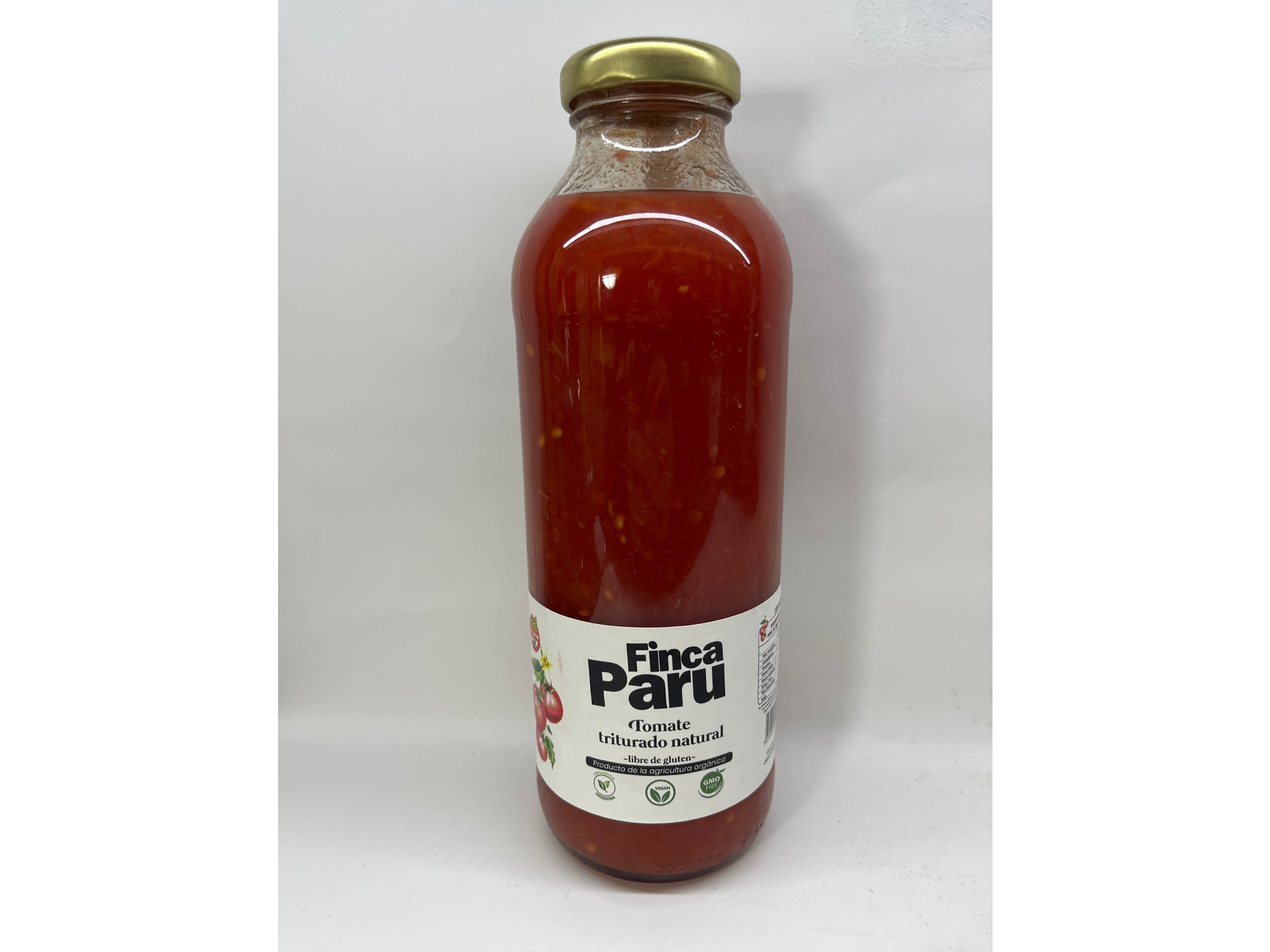 Tomate Triturado Natural Vegan Finca Paru 500 gr