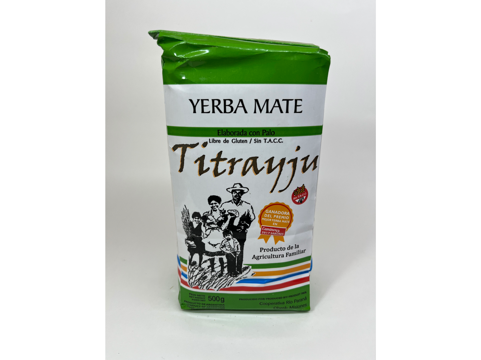 Titrayiu Yerba Mate Agroecológica 1/2 Kg