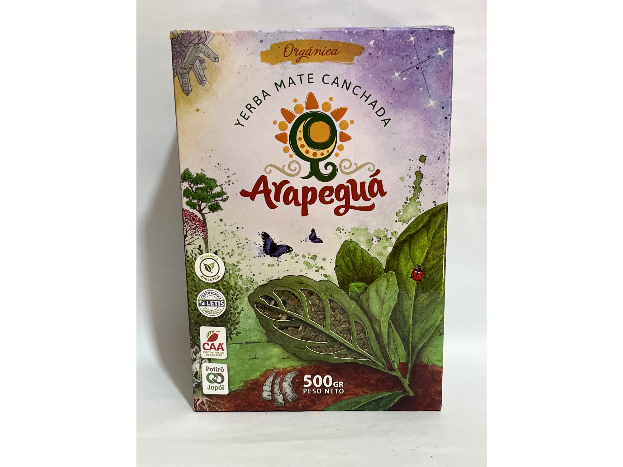 Arapeguá Yerba Mate Orgánica 1/2 Kg