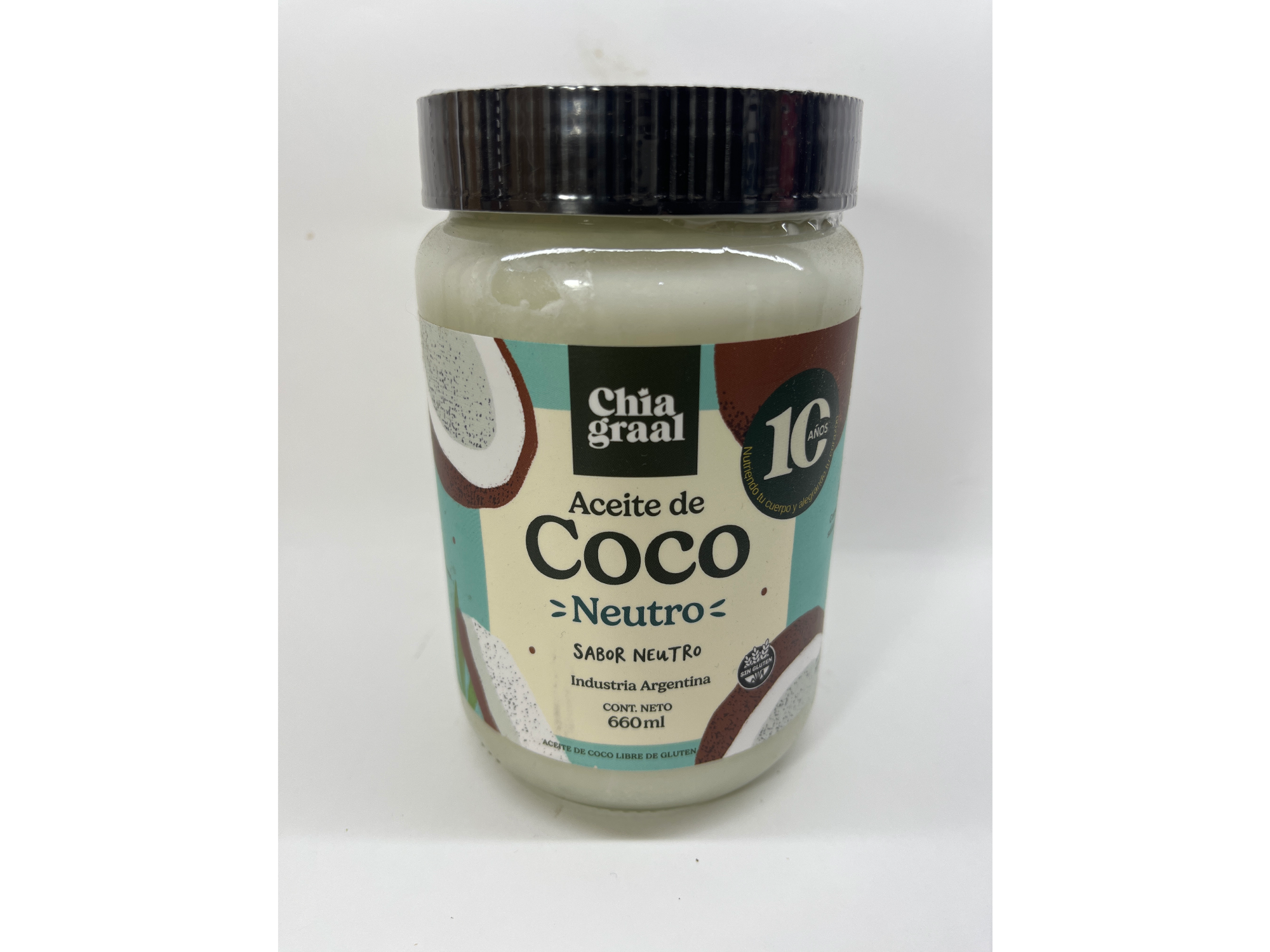 Chia Graal Aceite de Coco Neutro 660 ml