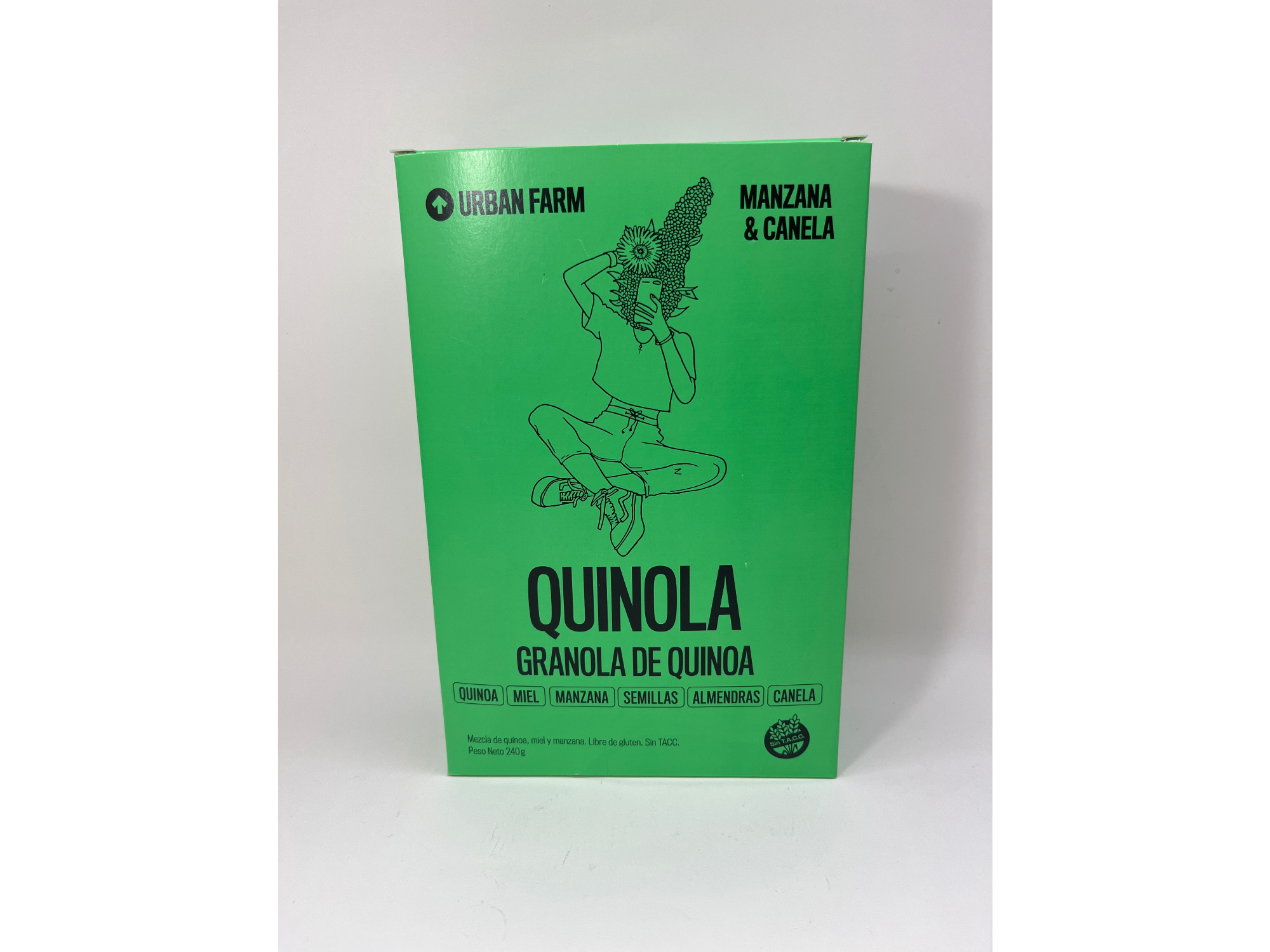 Quinola Granola de Quinoa con Manzana y Canela