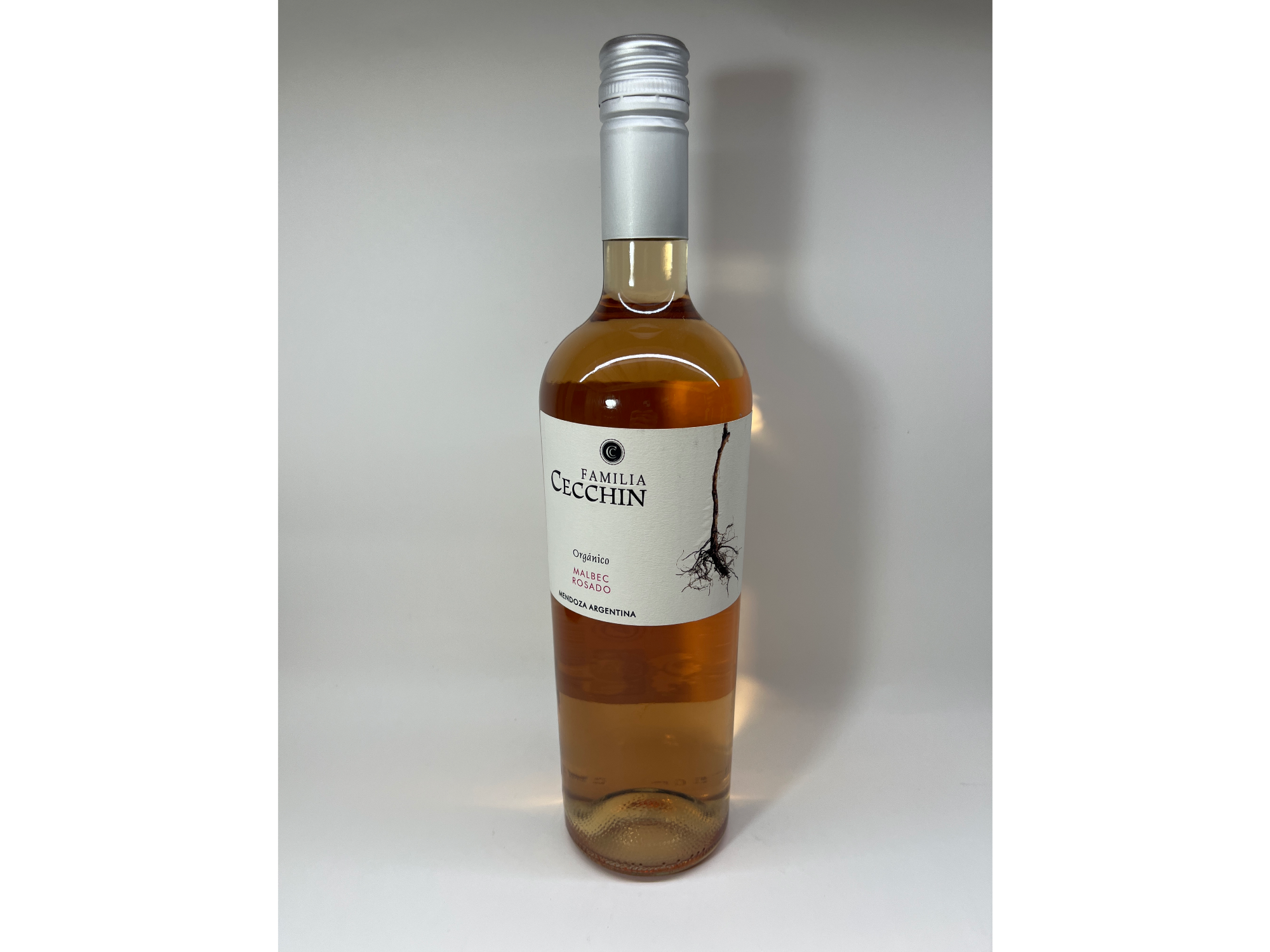 Vino Orgánico Familia Cecchin Malbec Rosado