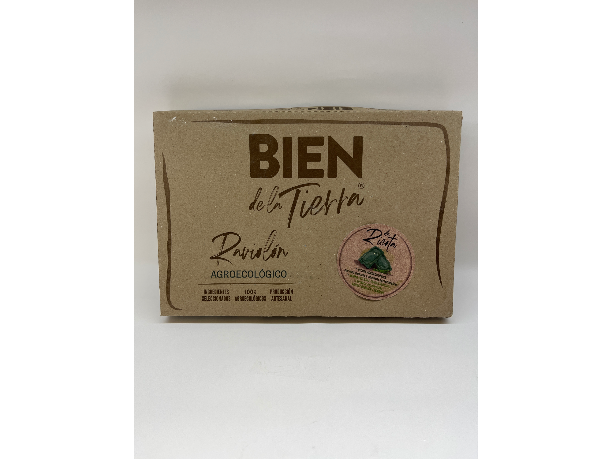 Ravioles de Ricota Agroecológico Bien de la Tierra