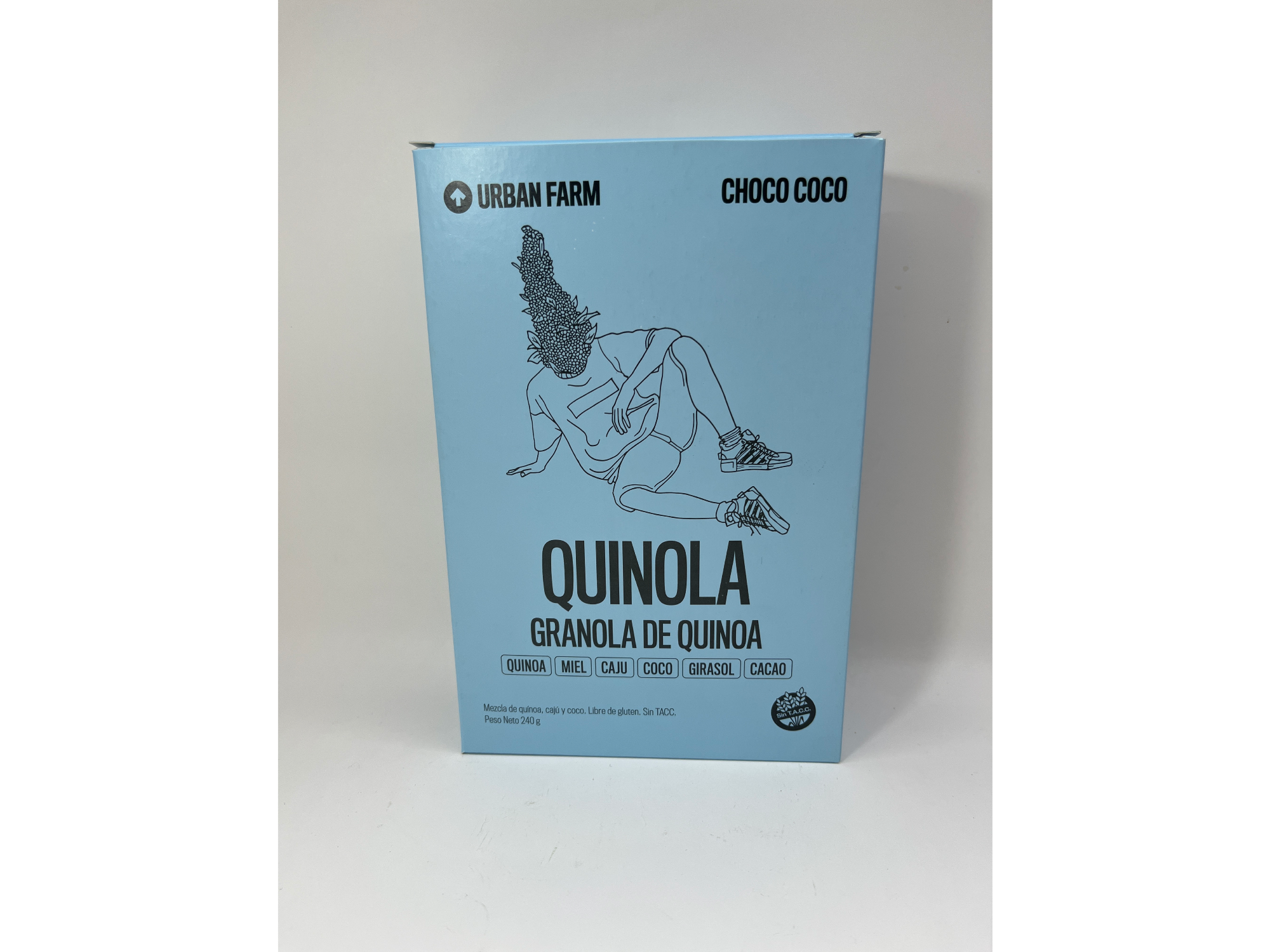 Quinola Granola de Quinoa con Chocolate y Coco