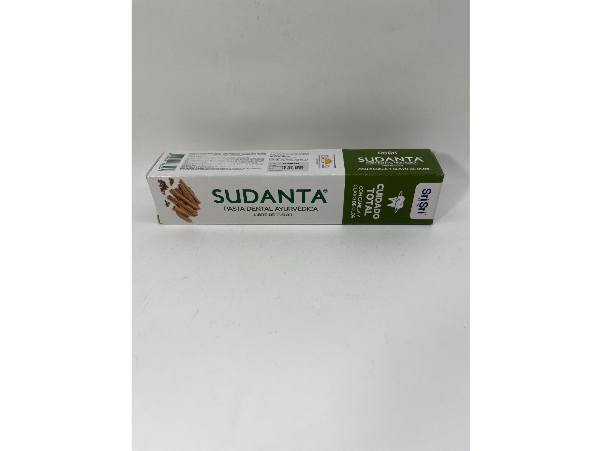 Sudanta Pasta Ayurvédica Cuidado Total 50 g