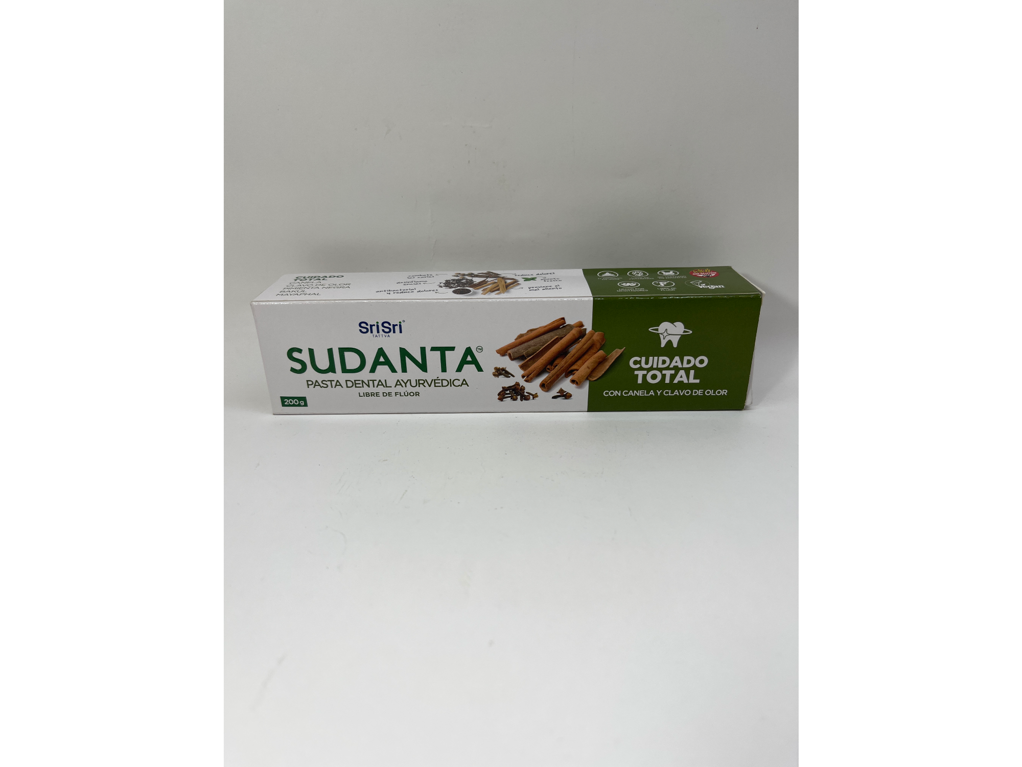 Sudanta Pasta Ayurvédica Cuidado Total 200 g
