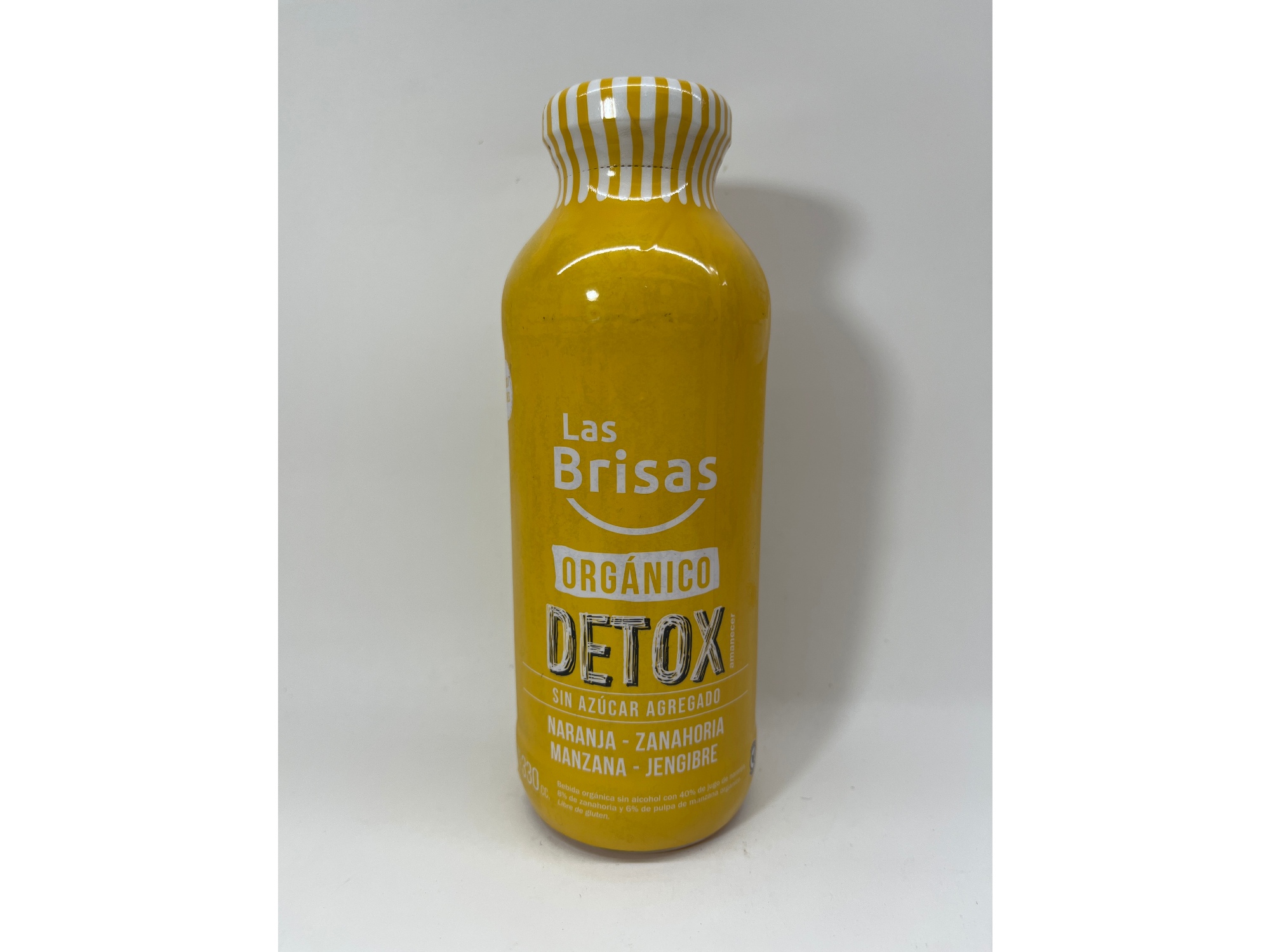 Las Brisas Jugo Orgánico Detox Sin Azúcar Agregda 330cc