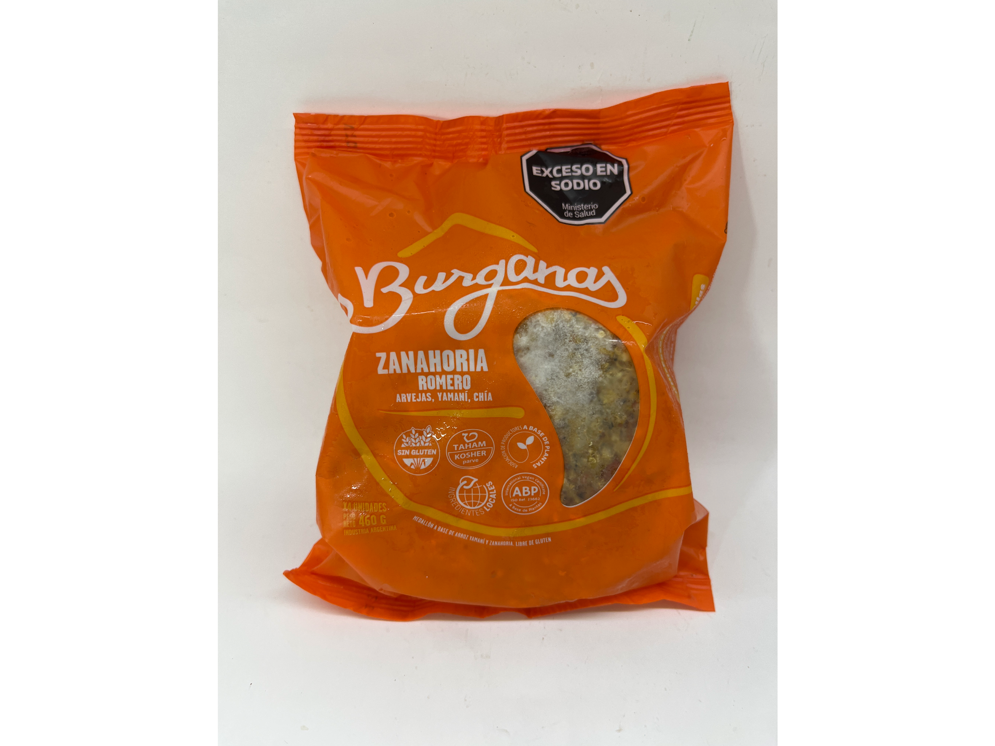 Hamburguesas Burganas Zanahoria Veganas x 4