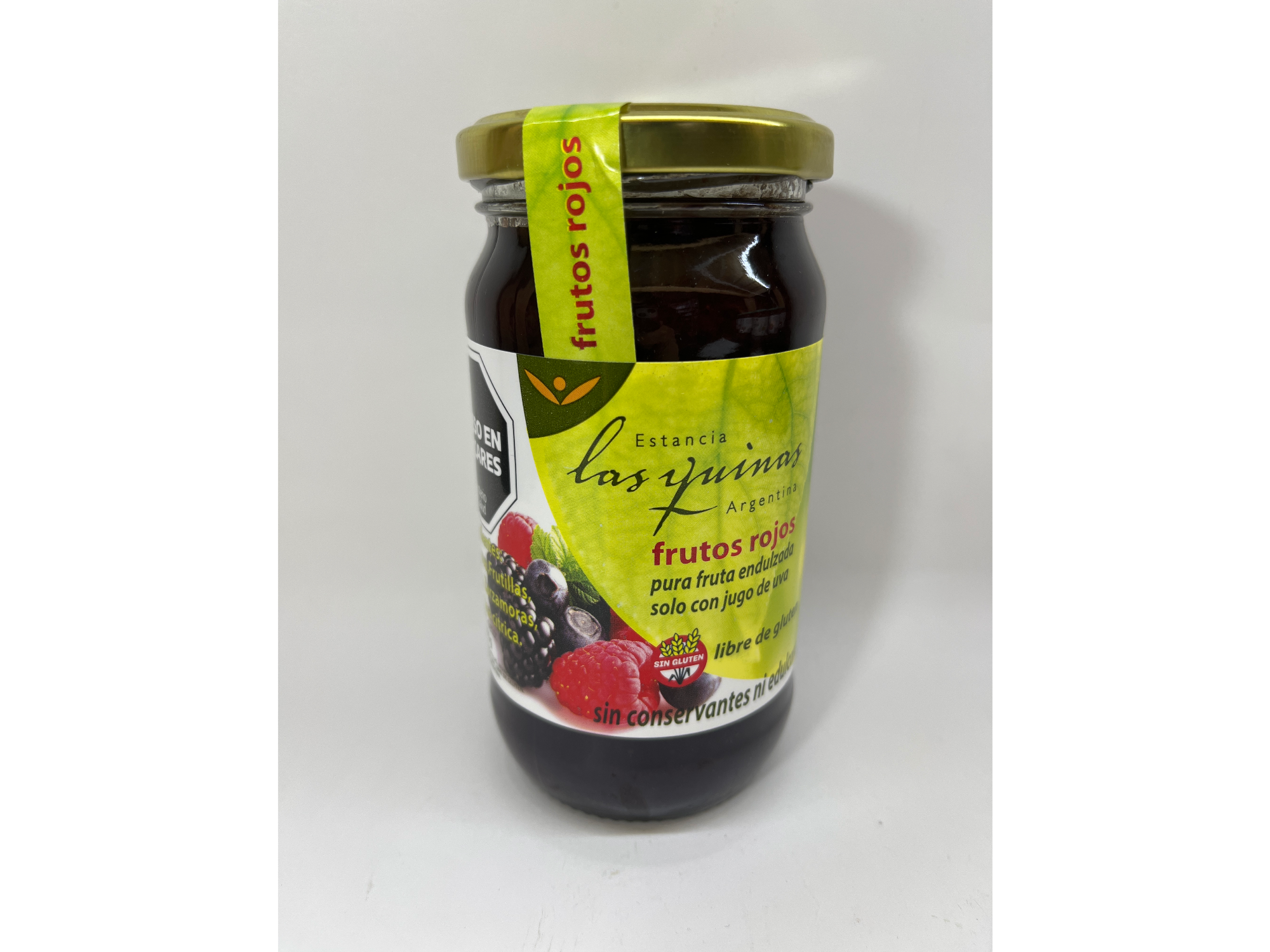Las Quinas Mermelada de Frutos Rojos Sin Azúcar