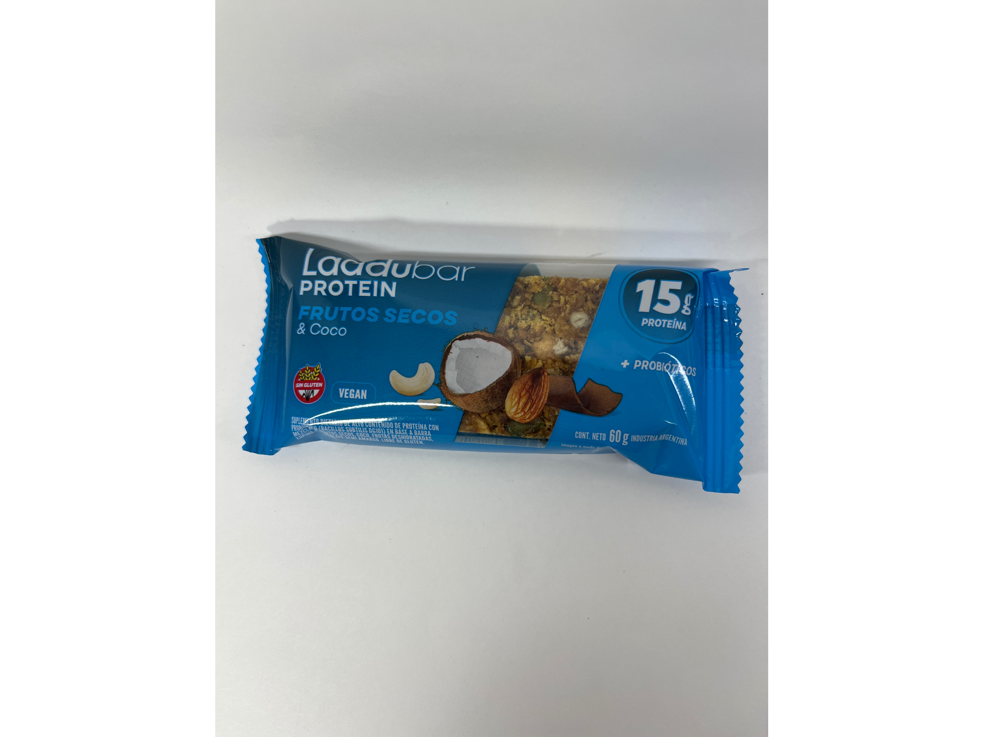 Laddubar Sabor Frutos Secos y Coco Vegan
