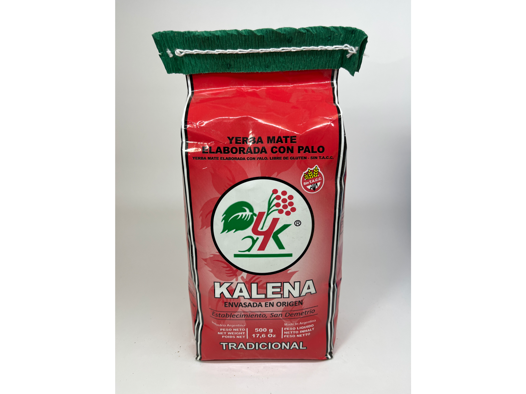 Kalena Yerba Mate Agroecológica 1/2 Kg