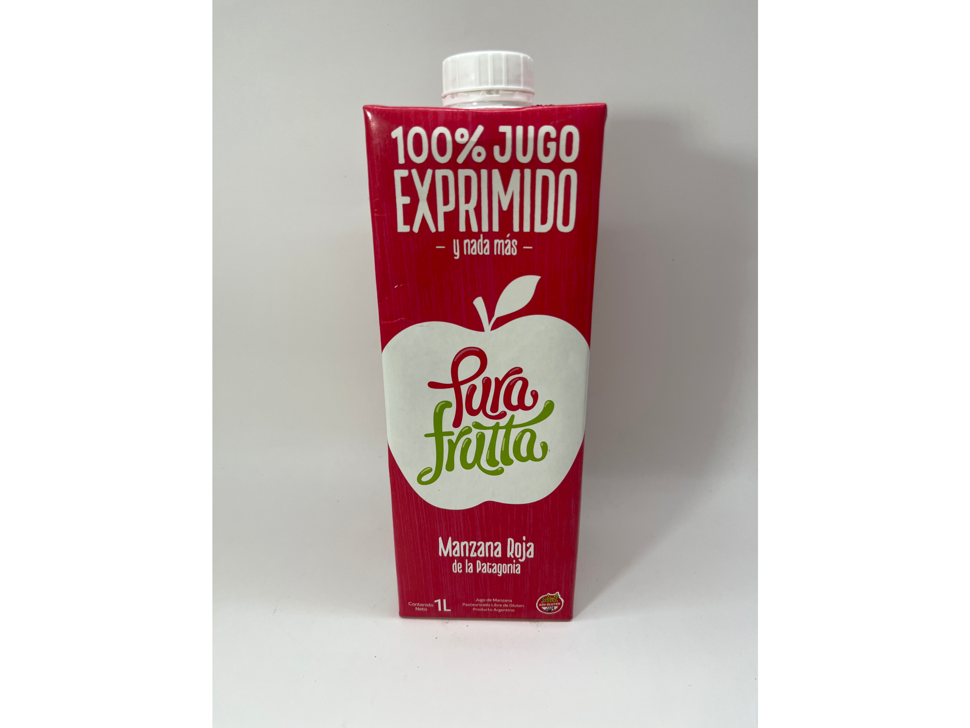 Pura Frutta Jugo Exprimido de Manzana Roja 1 L