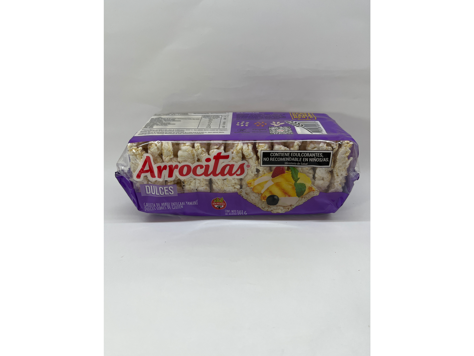 Arrocitas Galletas de Arroz Integral Yamaní Dulces