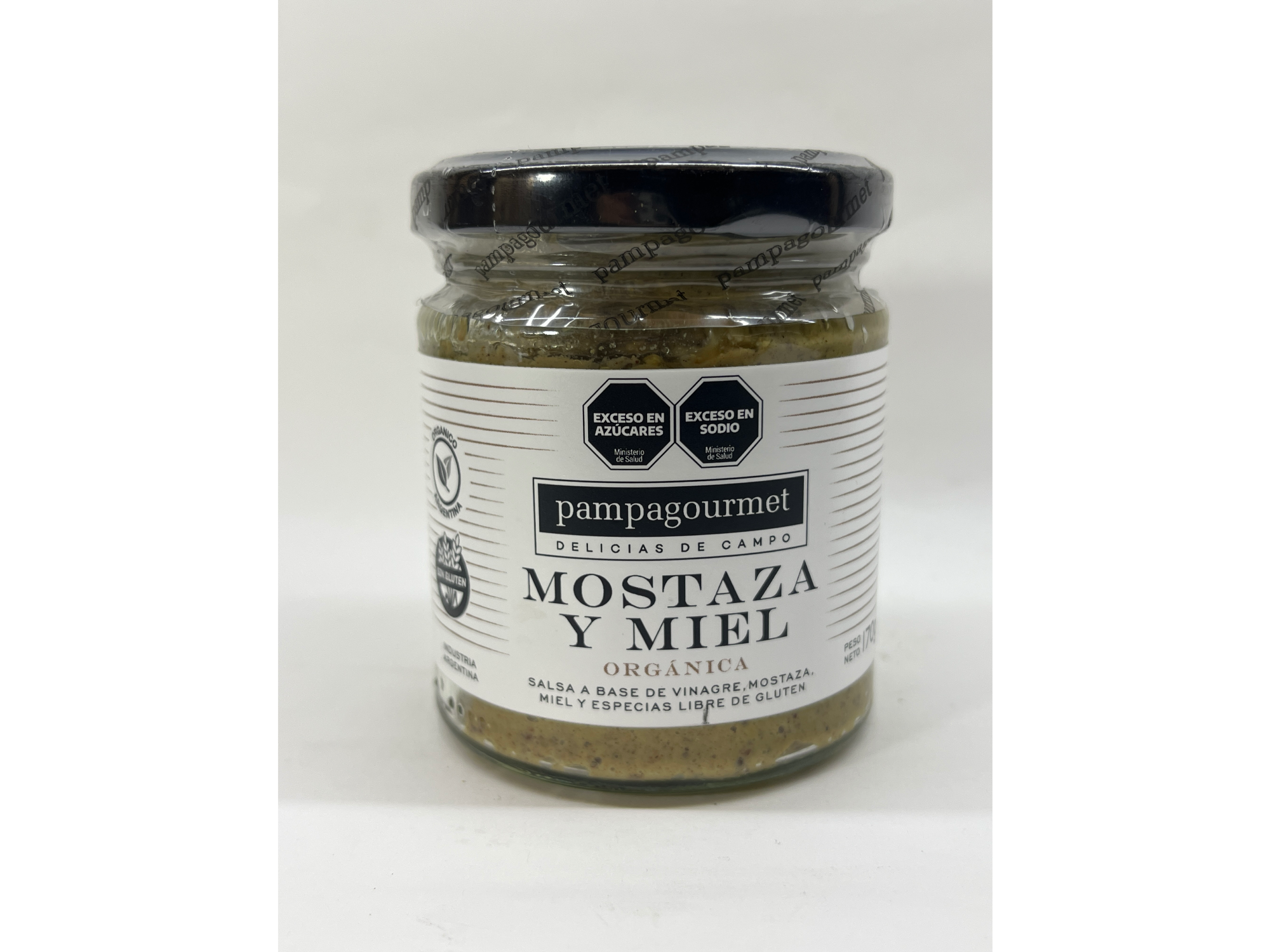Mostaza y Miel Orgánica Pampagourmet 170 gr