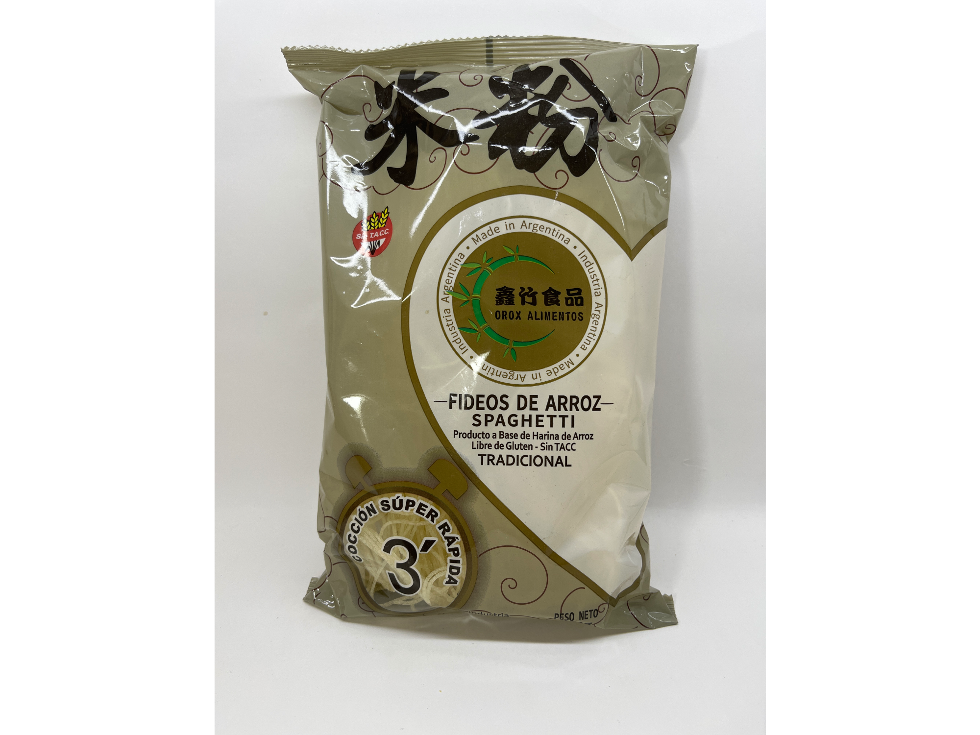 Orox Fideos de Arroz Spaguetti 200 gr