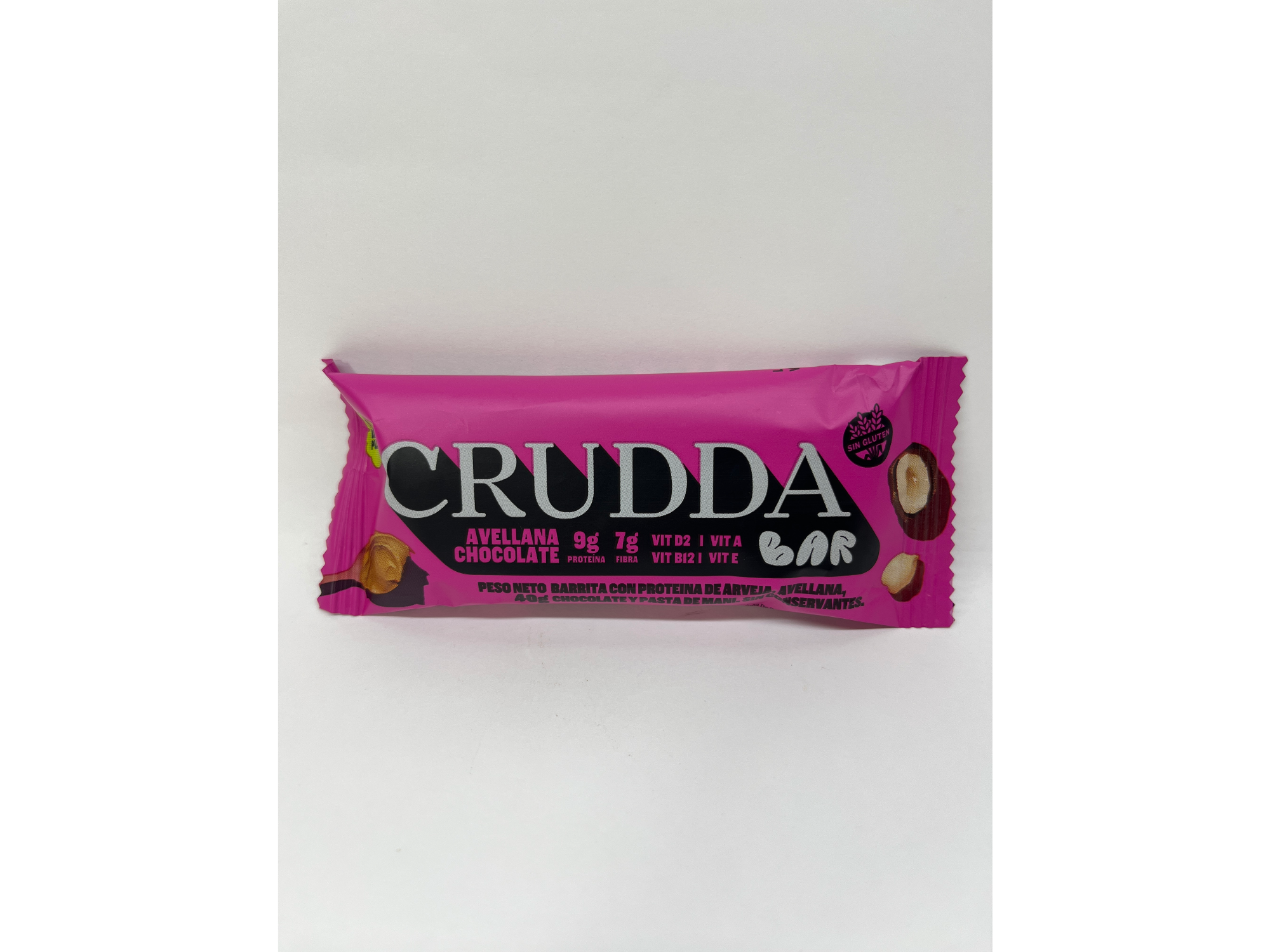Crudda Sabor Avellana y Chocolate
