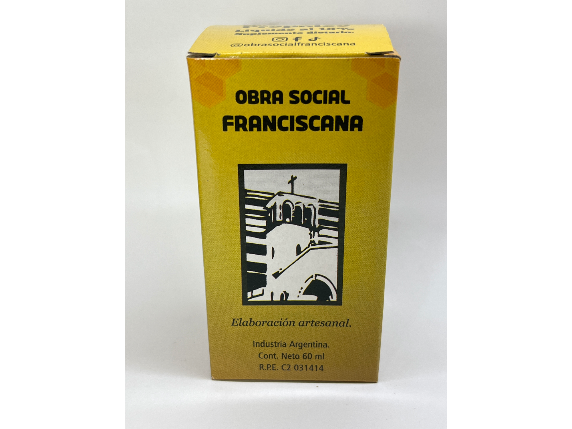 Propóleo Líquido Franciscana Artesanal 60 ml