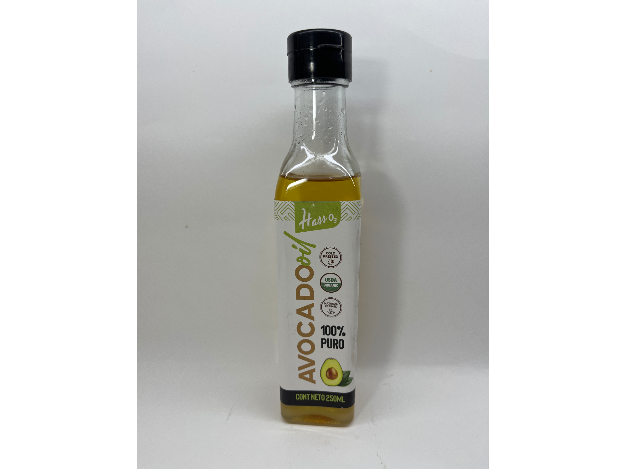 Hass O3 Aceite de Palta Orgánico 250ml