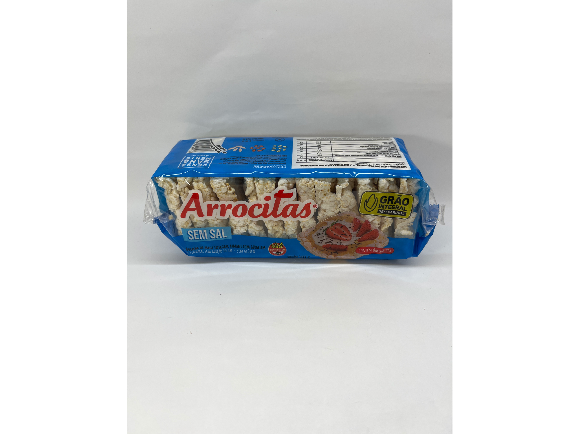 Arrocitas Galletas de Arroz Integral Yamaní Sin Sal