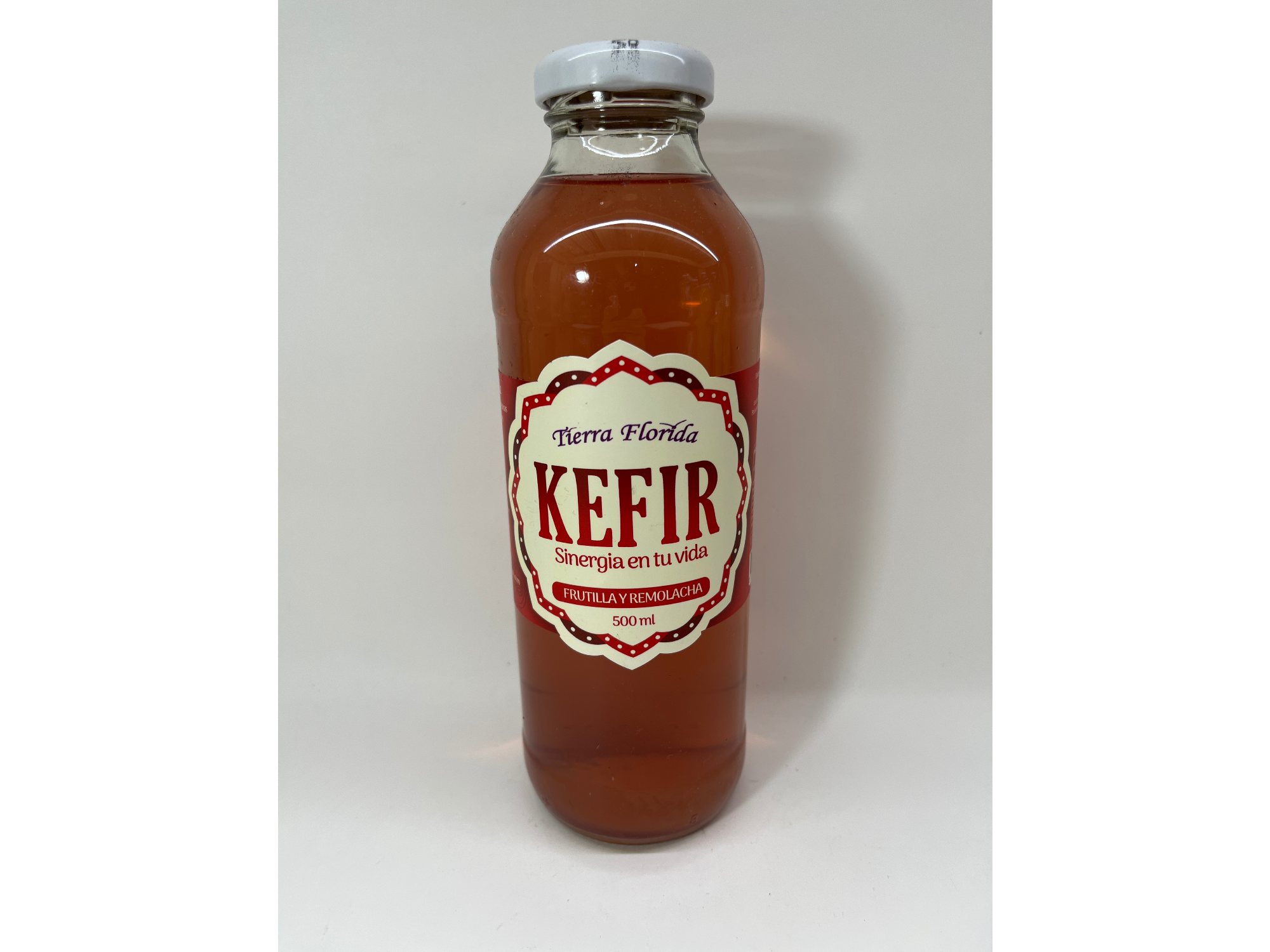 Kefir Tierra Florida de Frutilla y Remolacha 500 ml