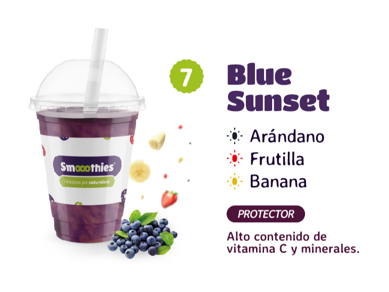 SMOOOTHIE #7  BLUE SUNSET