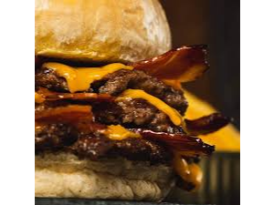 Hamburguesa con Bacon