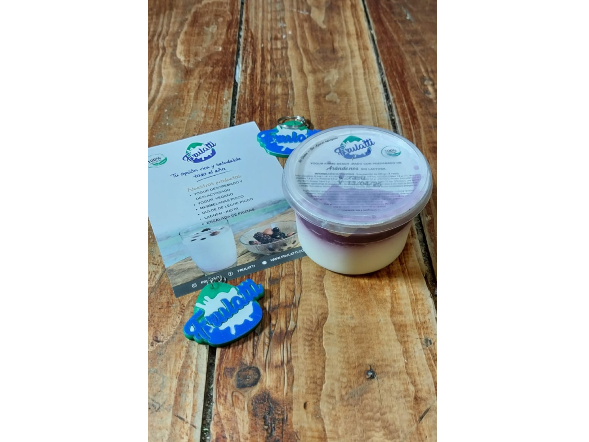 Yogurt firme deslactosado con fruta x 200 cc