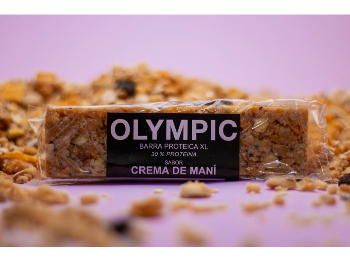 Barra de cereal Proteica Olympic 60gr (30% proteina)