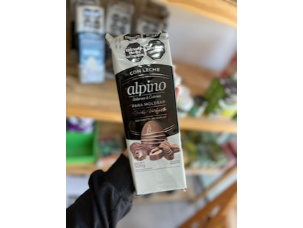 Chocolate para moldear Alpino tabletas x 1/2kg