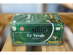 Té Verde 25 saq. Tucanguá organico con sobre sin t.a.c.c
