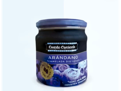 Mérmela de Arándanos con stevia sin tacc 280 gr