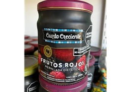 Mermelada de Frutos Rojos con stevia sin tacc 280 gr Cuarto Creciente