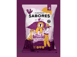 Chips de batata c / sal marina x 80 gr sin tacc