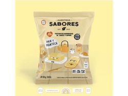 Tostadas de Arroz y lupino pan y manteca sin tacc x 50 gr