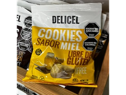 Galletitas sabor miel x 150 gr Delicel sin tacc
