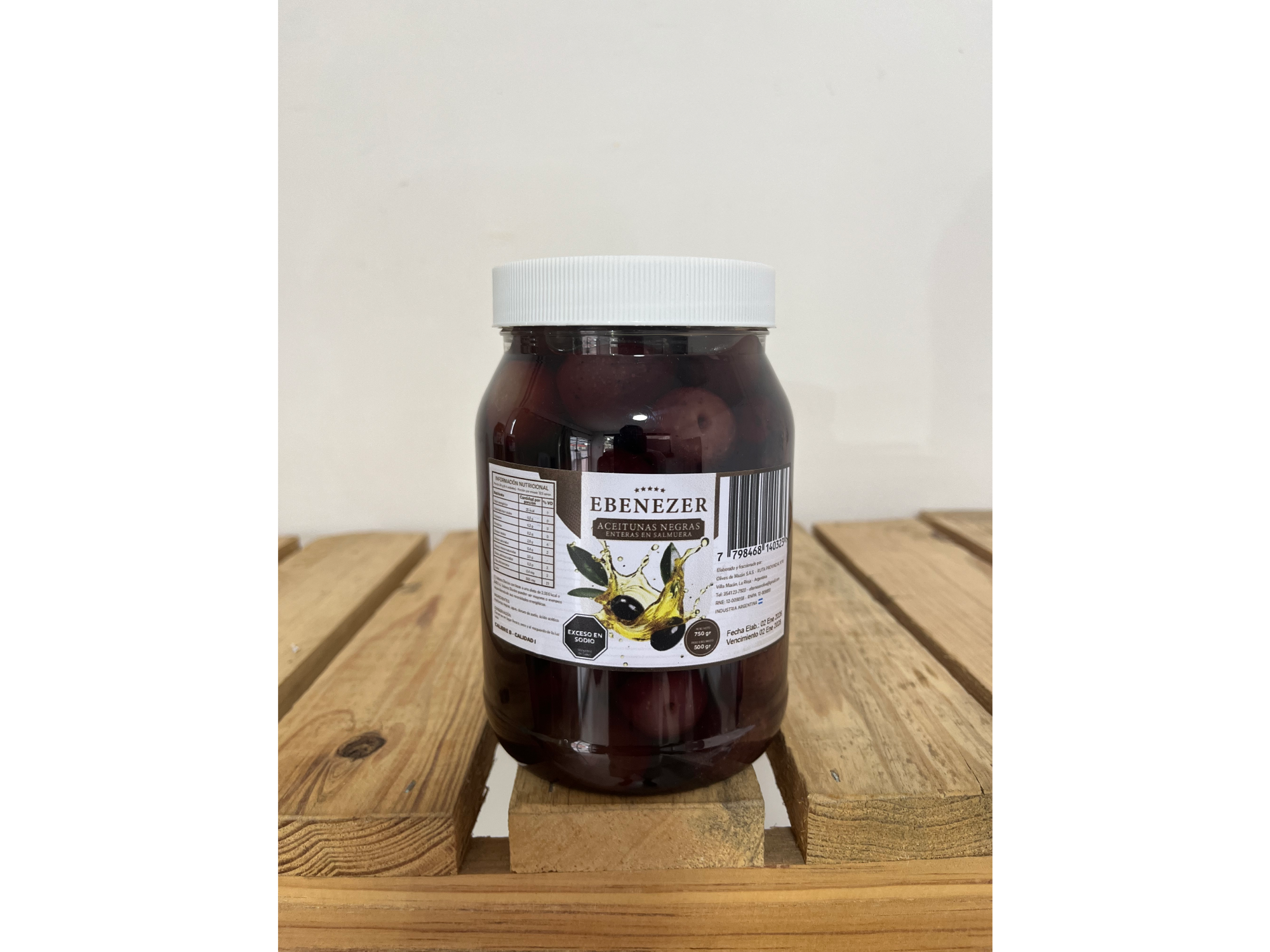 Aceituna negra N00 Ebenezer