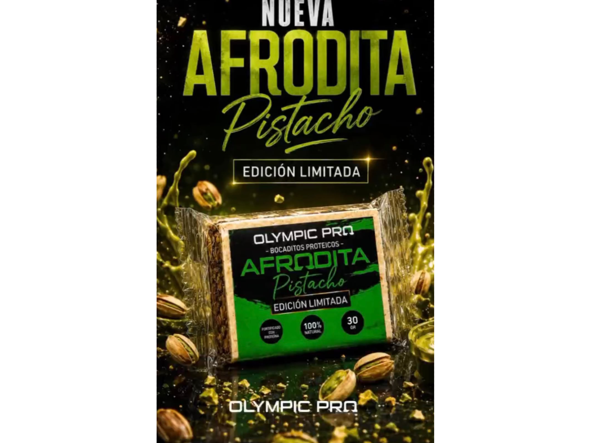 Bocadito Afrodita Pistacho Proteico