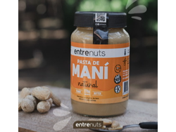 Pasta de maní Entre Nuts 370 gr sin azucar agregada