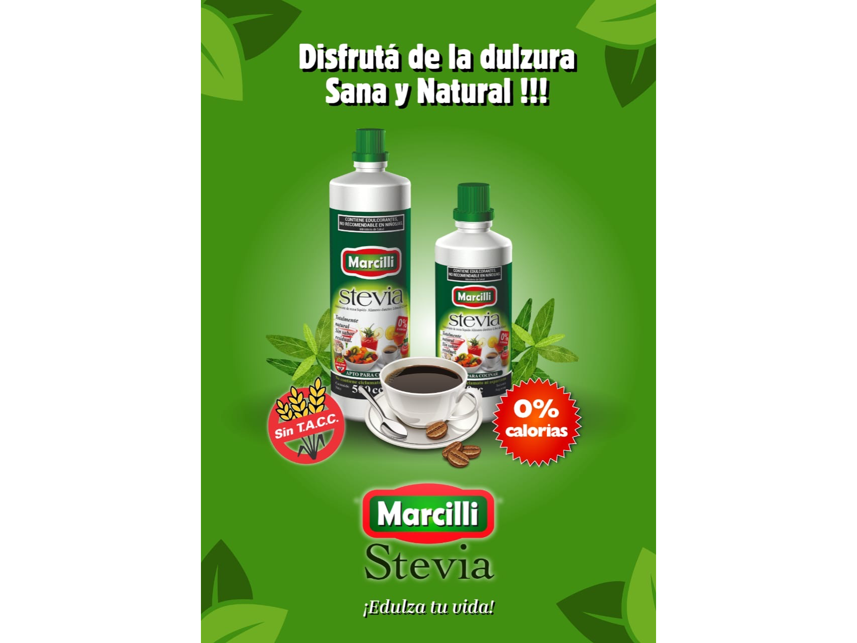Stevia líquida Marcilli