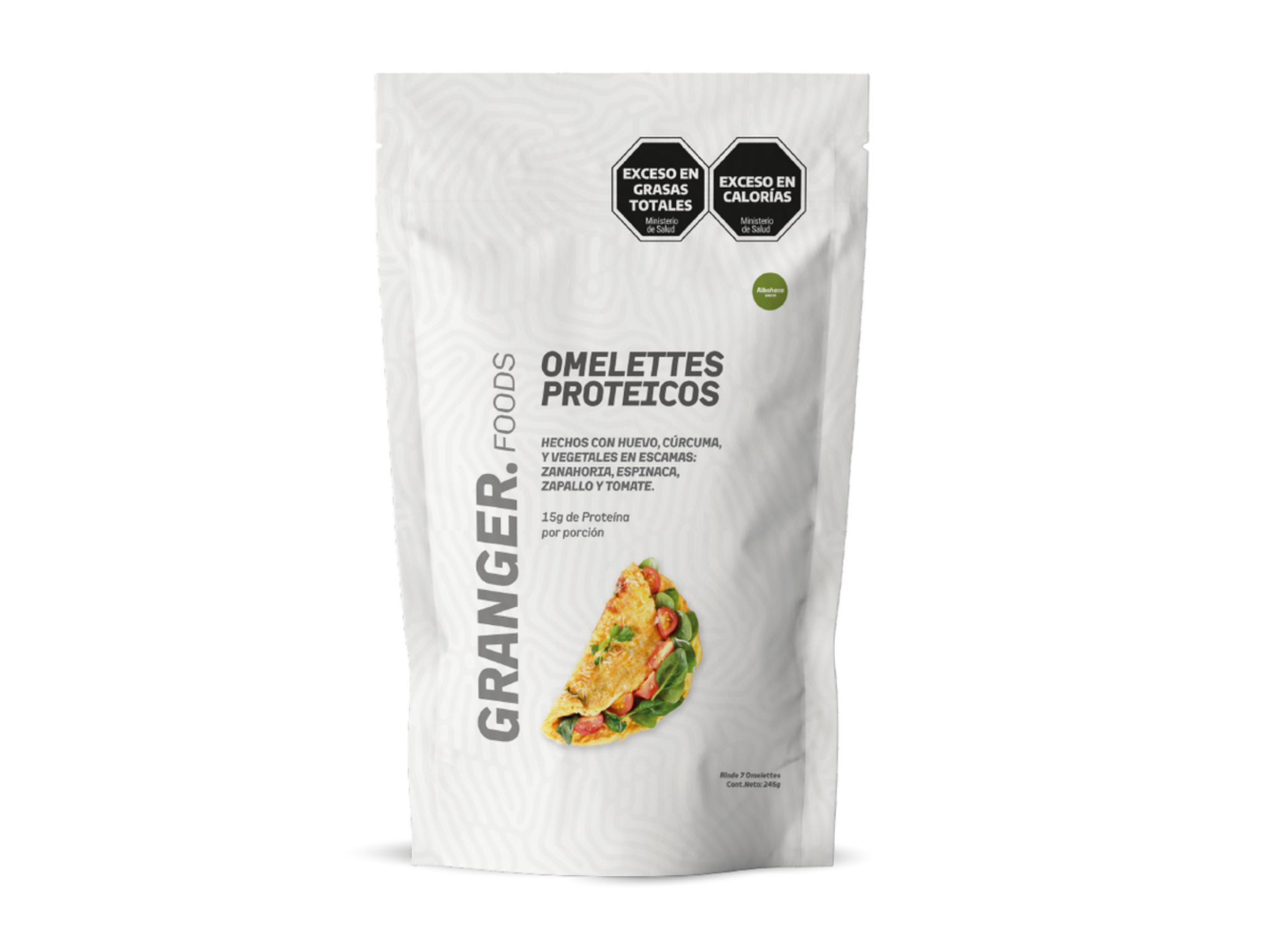 Omelet Proteico mix de verduras 245 gr