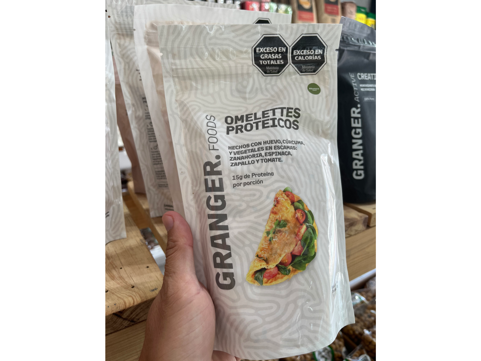 Omelet Proteico mix de verduras 245 gr