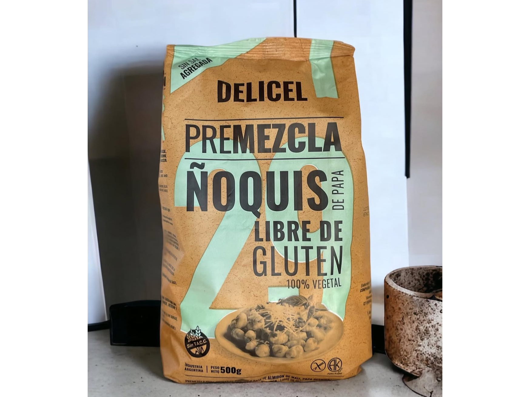 Premezcla Ñoquis Delicel x 500 gr sin tacc